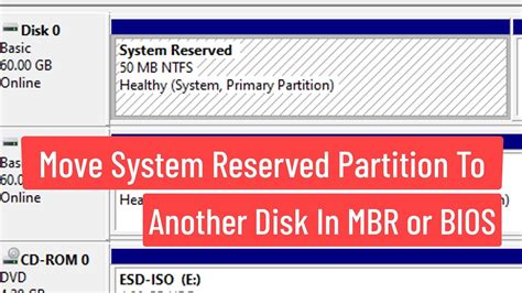 how to move mbr to new disk